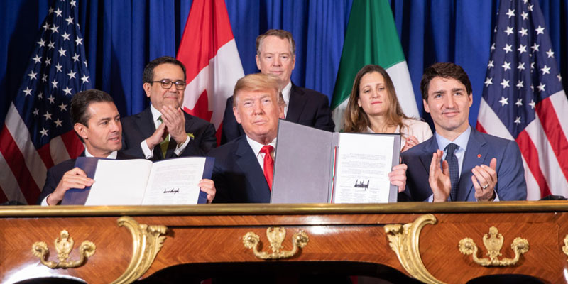 United States Mexico Canada Agreement (USMCA) Signed
