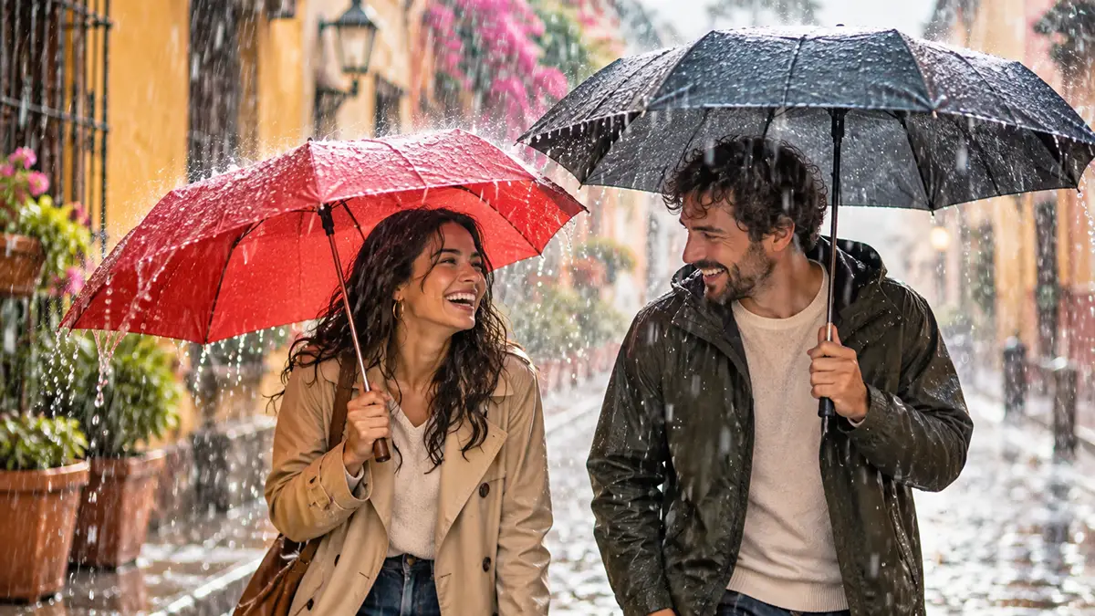 Expresiones curiosas: Llueve a cántaros